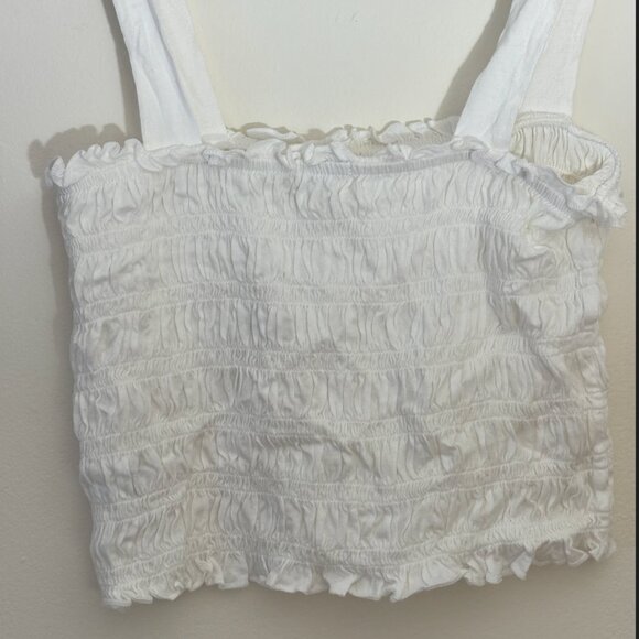 American Eagle Smocked Crop Top - Picture 3 of 4